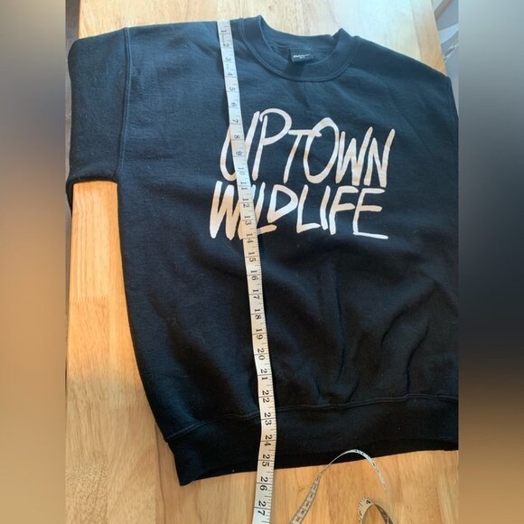 ONLY NY Black Crewneck “Uptown Wildlife” - Picture 5 of 6